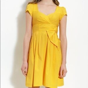 Nanette Lepore Jazzband Yellow Mini Dress Sold Out